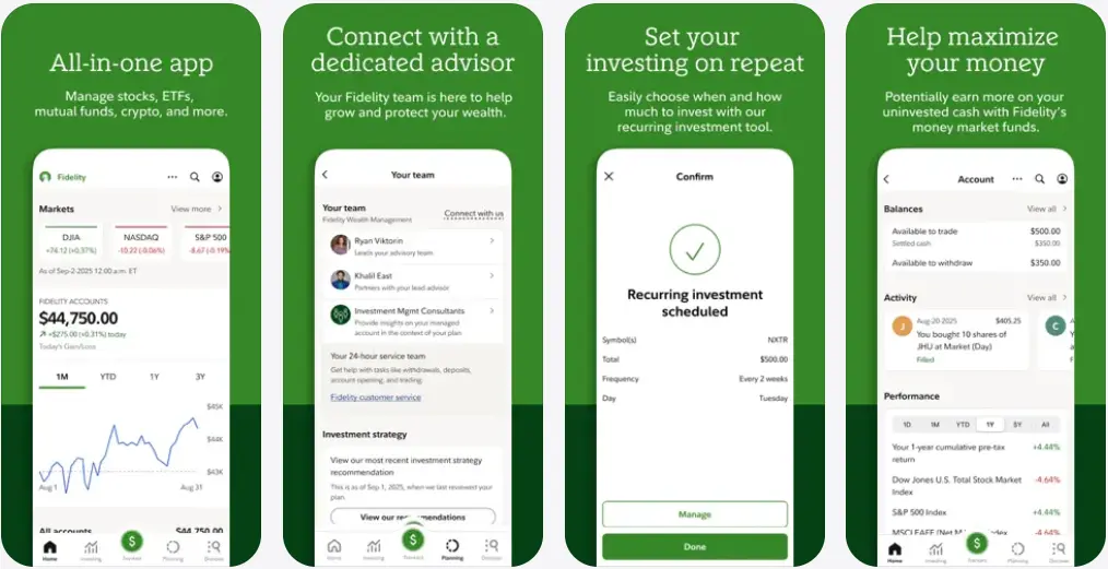 4. Fidelity Investments